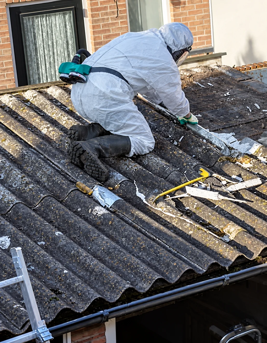 Asbestos removal — civil engineering works