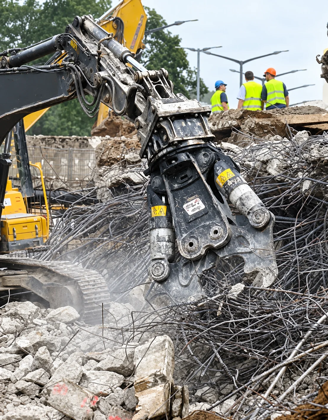 Demolition — civil engineering works